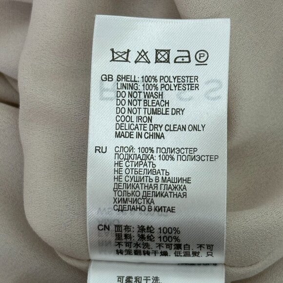 Reiss Strapless Chiffon Maxi Dress - Picture 9 of 10